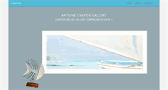 Desktop Screenshot of chaponartgallery.com